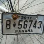 Nummerntafel fürs Fahrrad